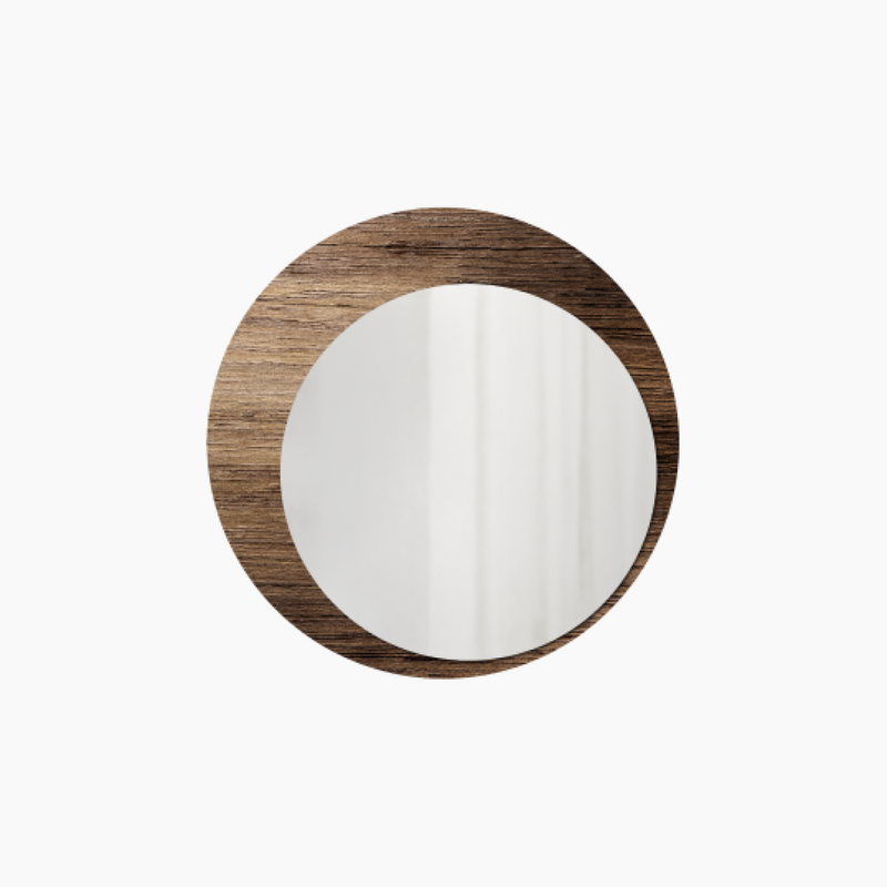 Concentric Oval Chic Mirror