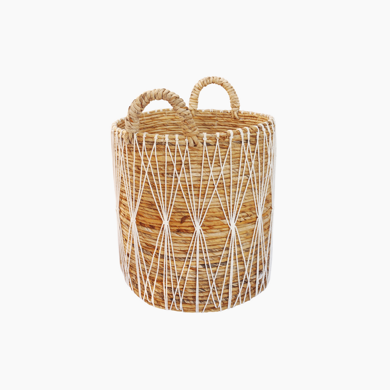 Handcrafted Woven Seagrass Basket