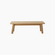 Light Brown Solid Wood Mini Table