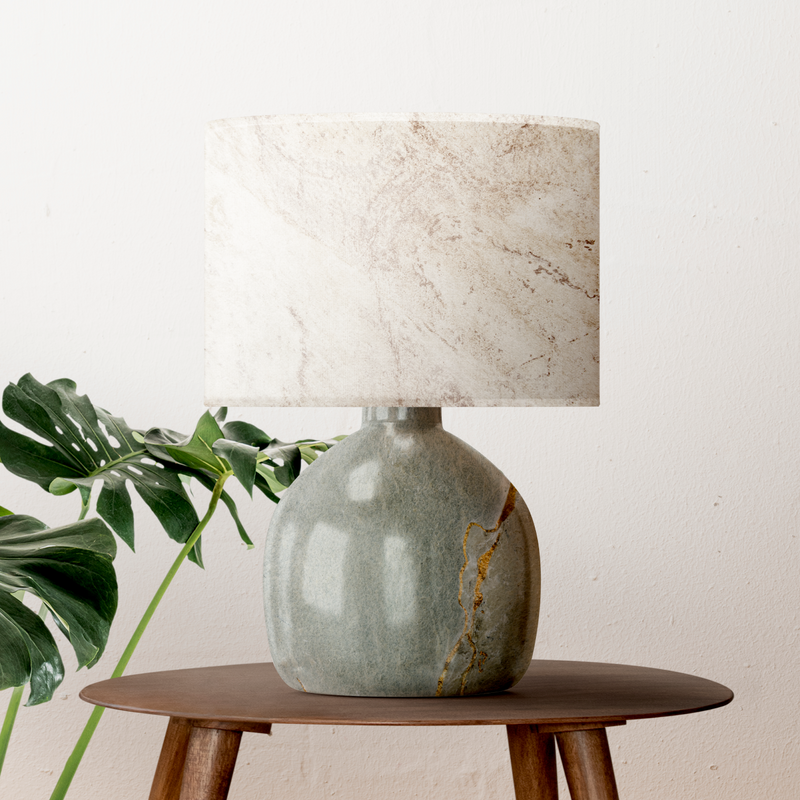 Marble Green Table Lamp