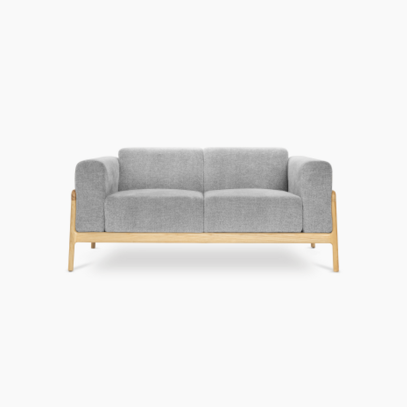 Savanna Solid Wood Two Seater Sofa