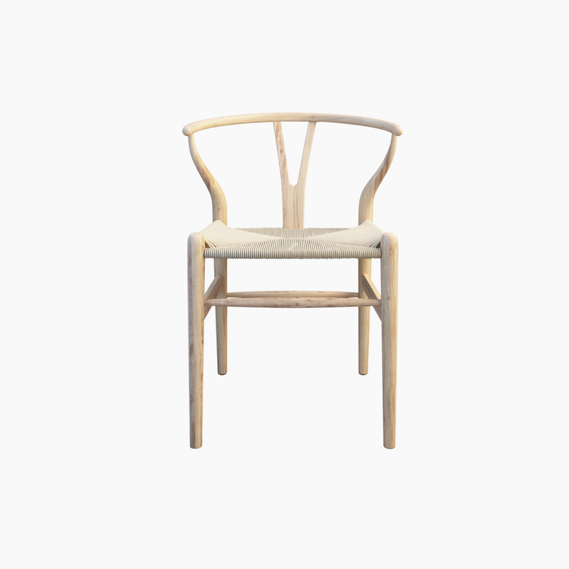 Solid Oak Wood Wishbone Chair