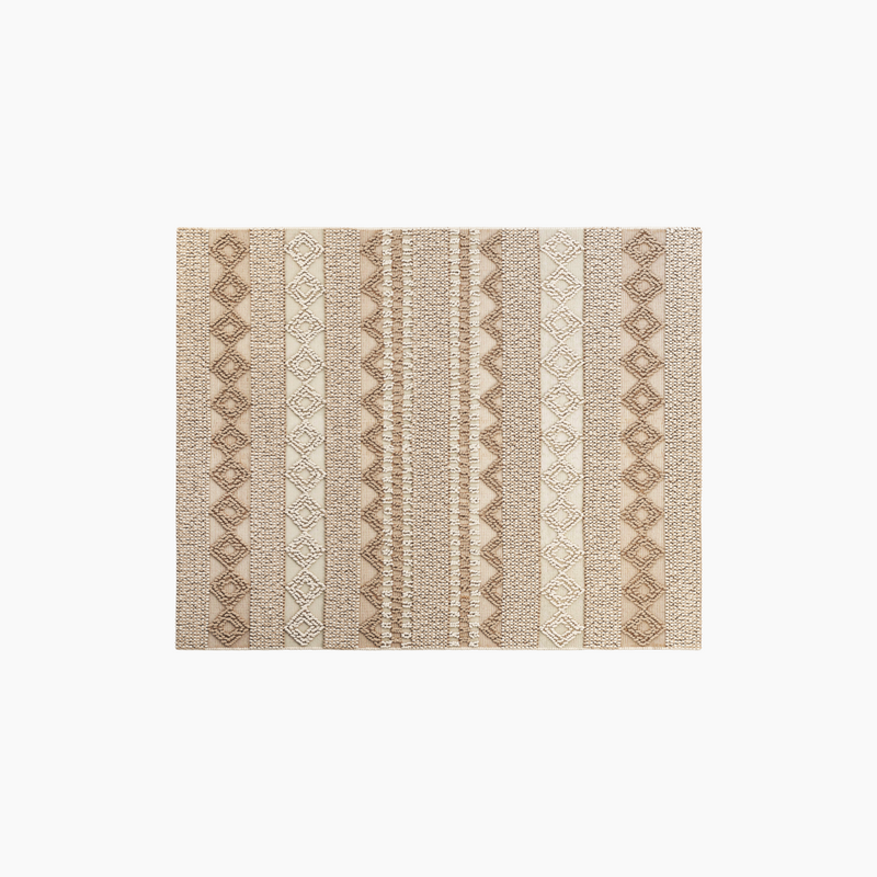 Wool & Jute Stripe Rug